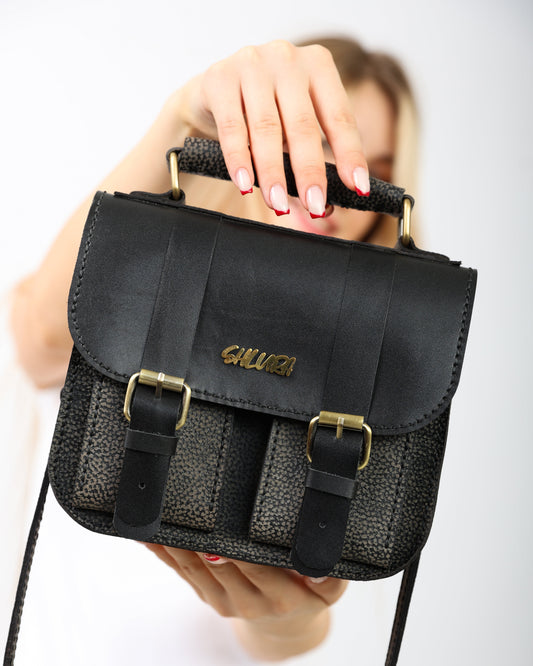 Crocella – Noir et Gris Foncé