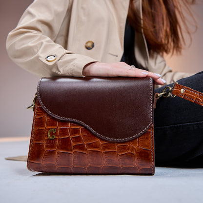 Velmira – Crocodile Brown