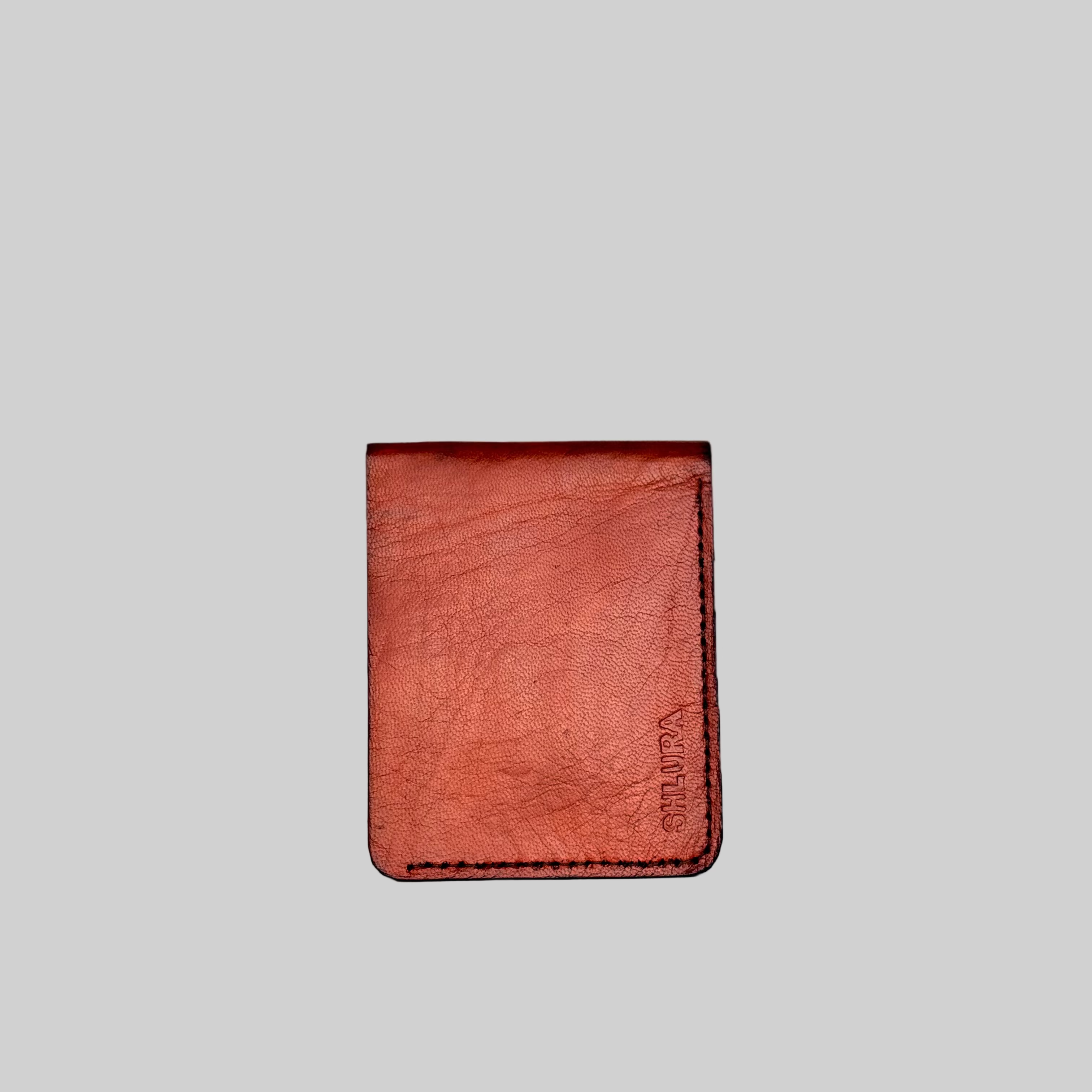 Goat Leather Wallet - Double Layer & Hand Stitched