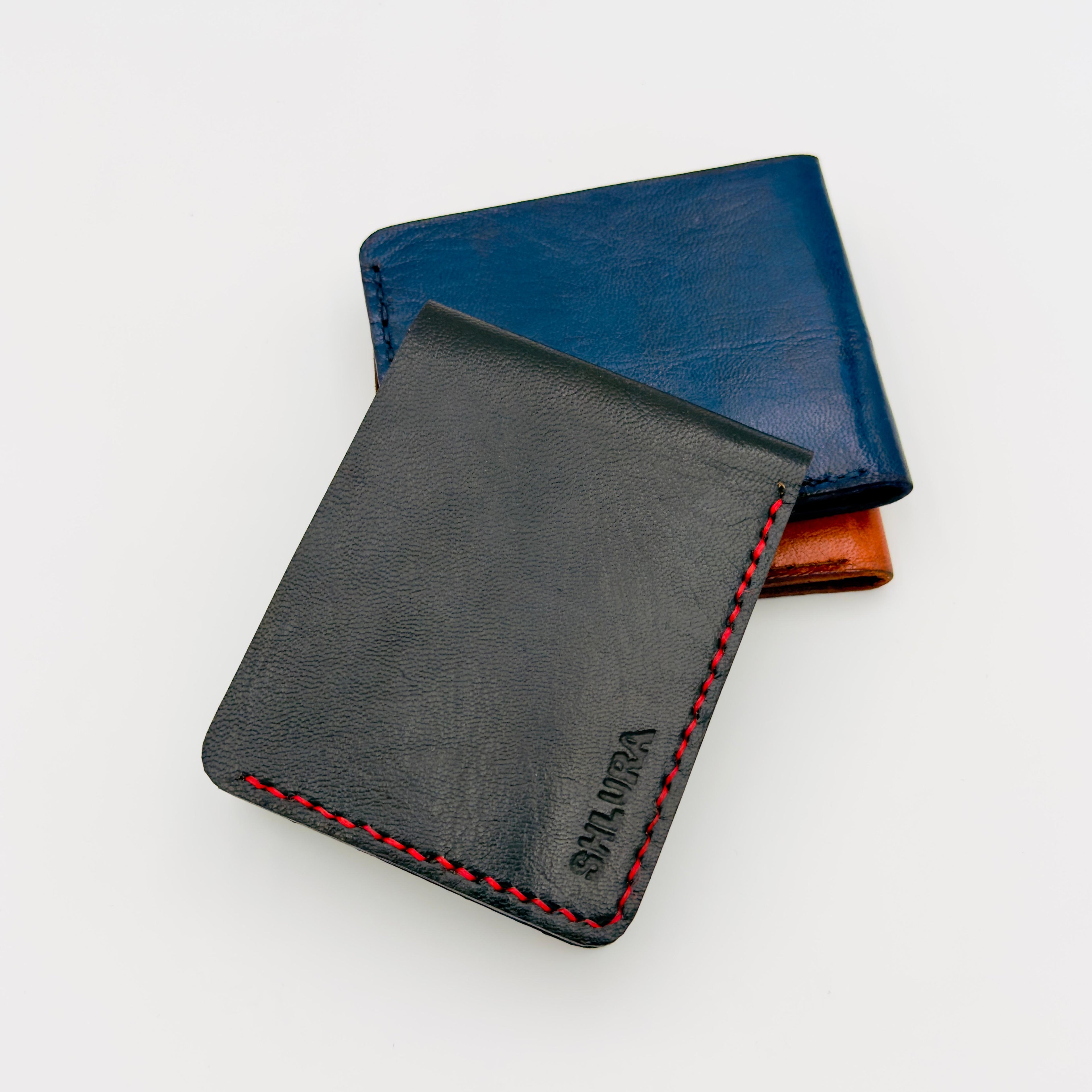 Goat Leather Wallet - Double Layer & Hand Stitched