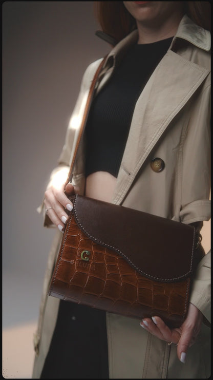 Velmira – Crocodile Brown