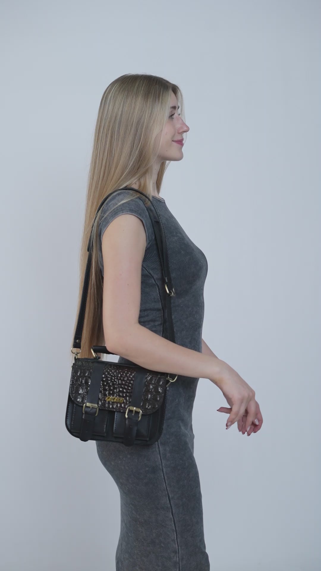 Crocella – Noir et Marron Foncé